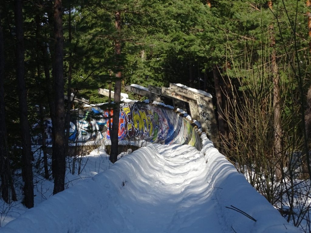 Bosnia - Sarajevo - Pista de bobsleigh