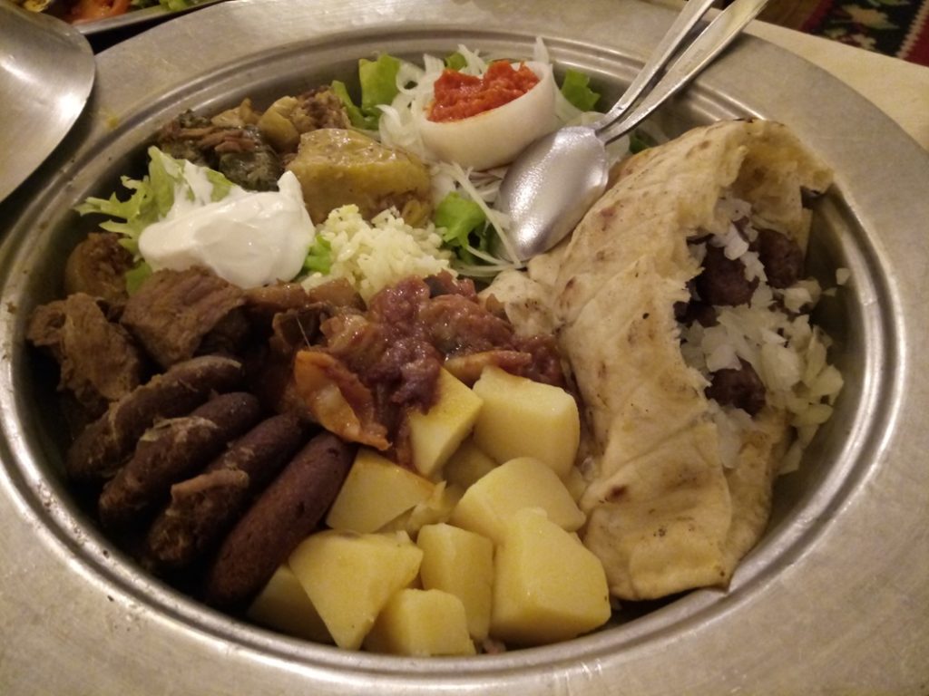Mostar - Restaurante Sadrvan (comida)