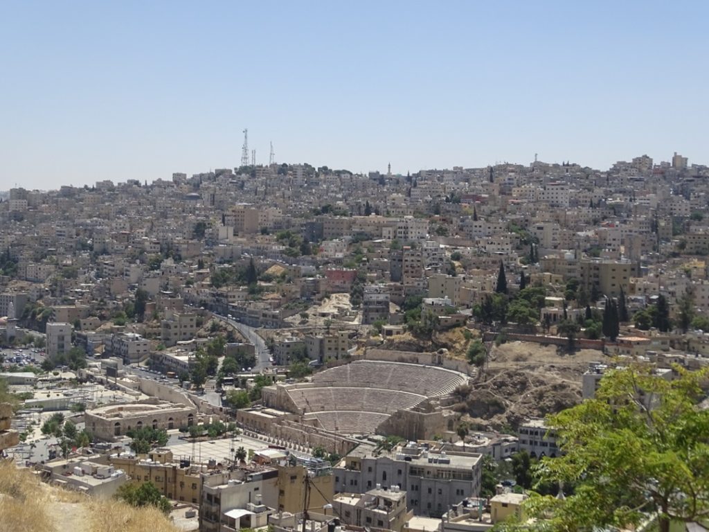 Jordania - Amman - Teatro Romano (Vistas desde Ciudadela)